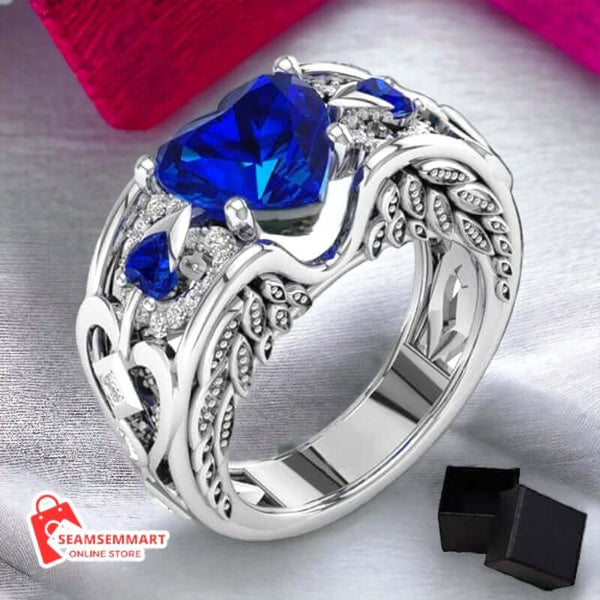 Heart Ruby Ring