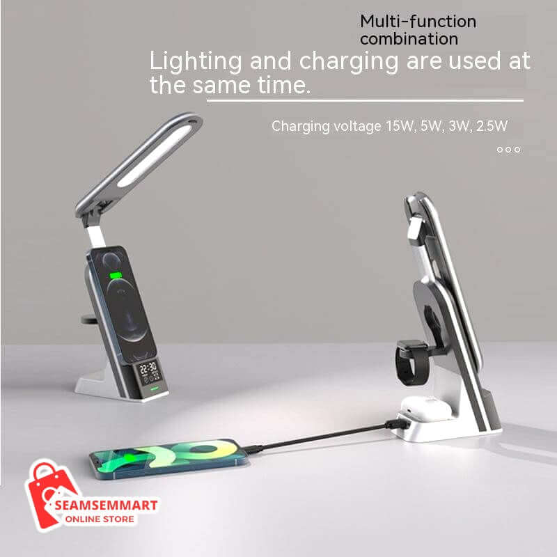 Multifunctional Wireless Charger Desk Lamp