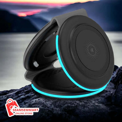 Magnetic Suction Wireless Charging Three In One Folding