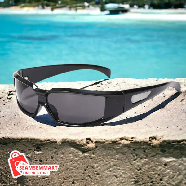 Unisex Oval Frame Sunglasses