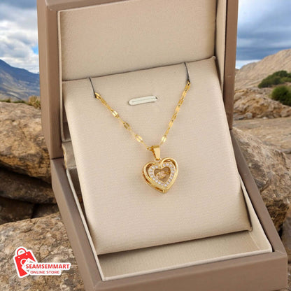 Love Pendant Necklace for Women