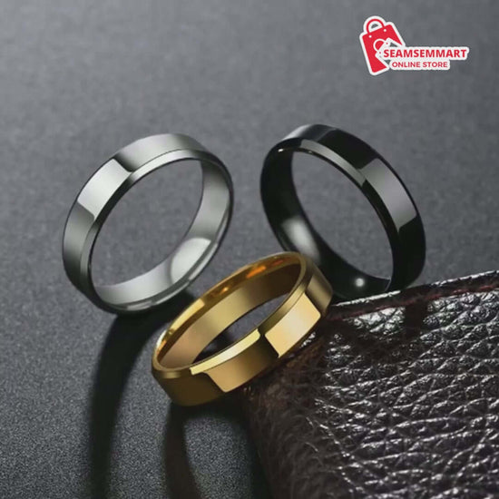 Niche Rings For Men And Women Stainless Steel Couple Rings