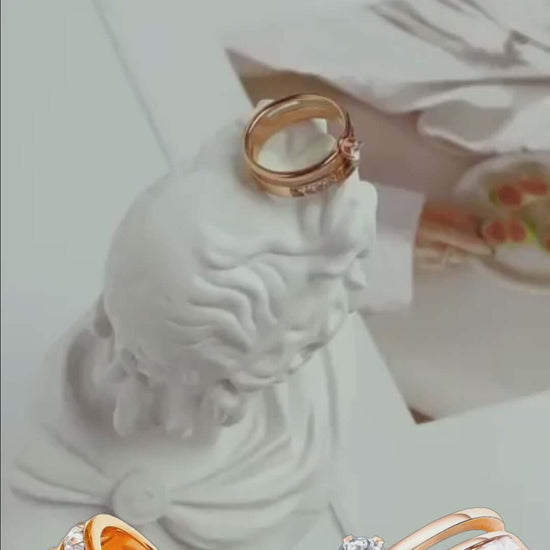 Rose Gold Diamond Ring