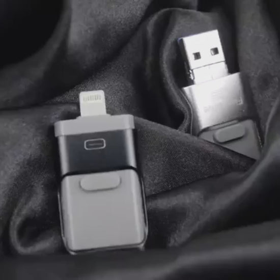 Three In One OTG USB Flash Disk For Computer And Mobile Phone