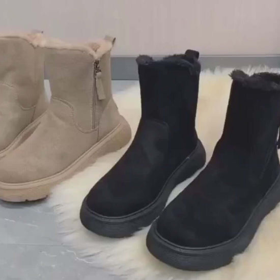 Thick Plush Women's Snow Boots